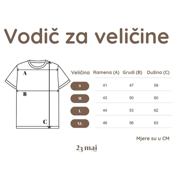 23mai majica Volant