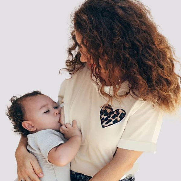 12 23mai majica Coeur Leopard